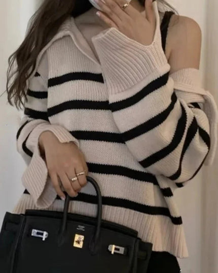 oversized Pullover Blouse - VOLDRI