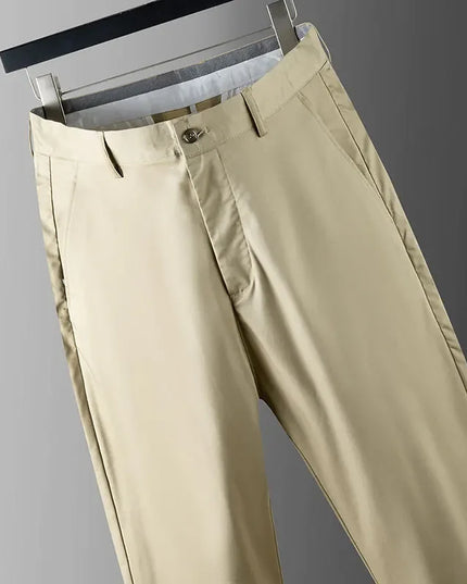 Voldri Men's Bamboo Fiber Casual Pants - Ultra-thin & Elastic Fit -   | Stylish & Elegant Fashion by Voldri