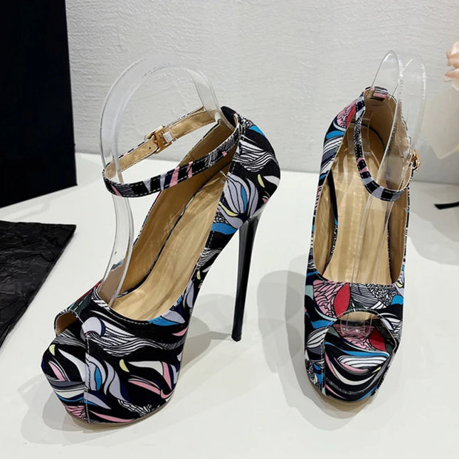 Hand-Painted Leathe Shoes - VOLDRI