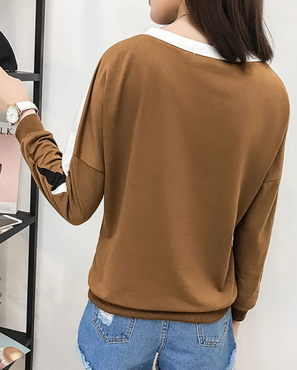 Long Sleeve Tops Tshirt - VOLDRI