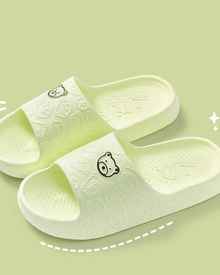 Cartoon Bear Print Slides