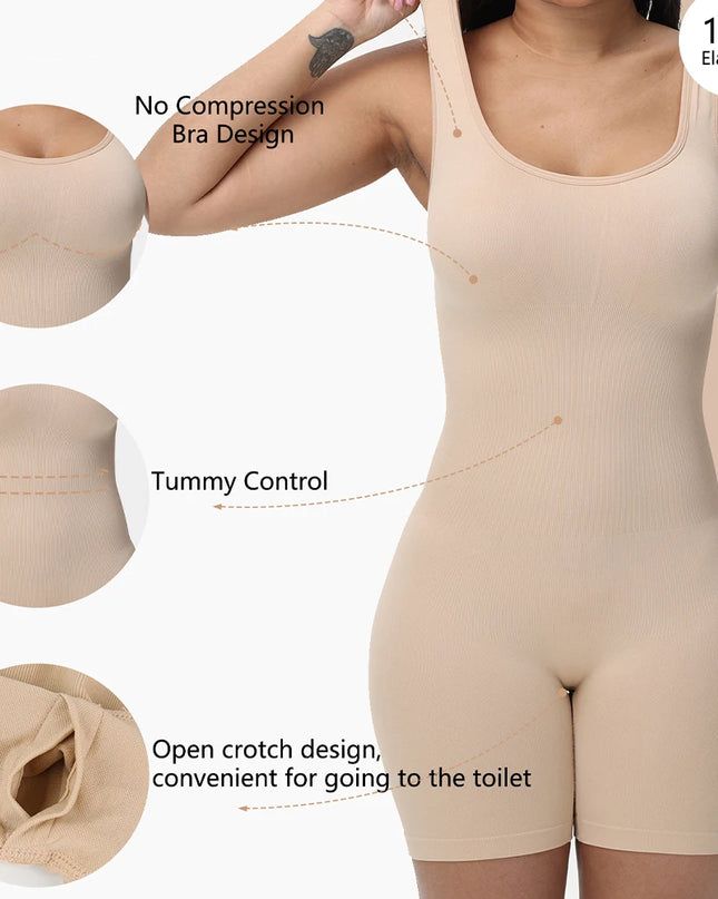 Full Body Shapewear Bodysuit - VOLDRI