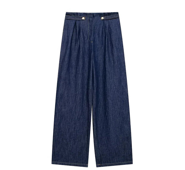 Straight Loose Long Pants - VOLDRI