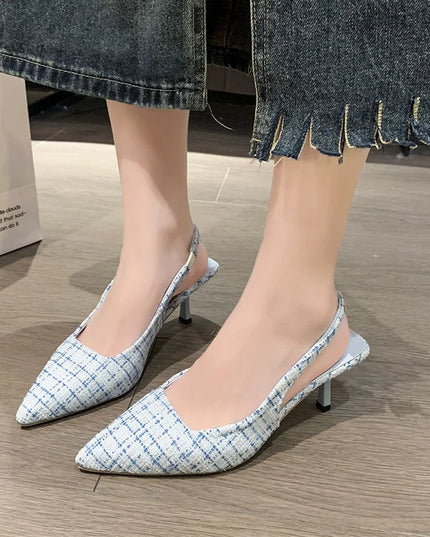 Pointed High Heel Sandals