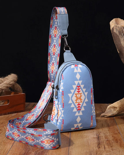 Cowgirls Aztec Crossbody Sling Bags - VOLDRI