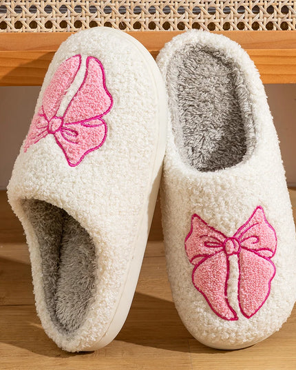 Bow  Comfy Cotton Shoes