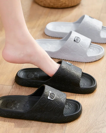 Chunky Platform Slides Slipers