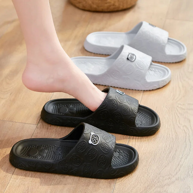 Chunky Platform Slides Slipers