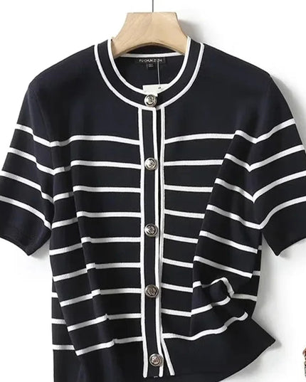 Vintage Top Striped Single - VOLDRI