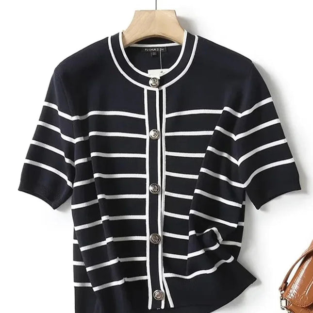 Vintage Top Striped Single - VOLDRI