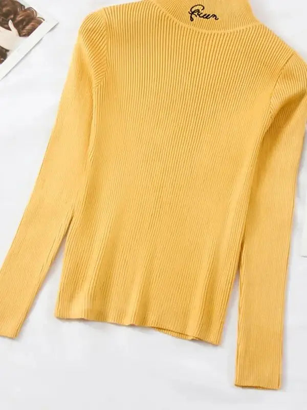 Thick Turtleneck  Sweater - VOLDRI