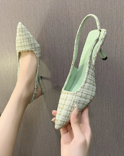 Pointed High Heel Sandals