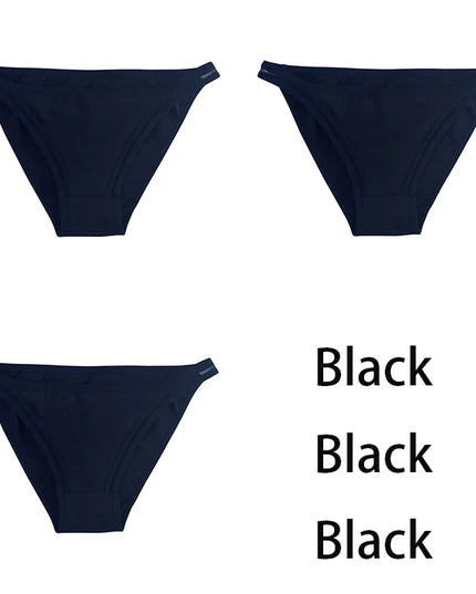 3Pcs/set   Mesh Underpants Bikini  Underwear - VOLDRI