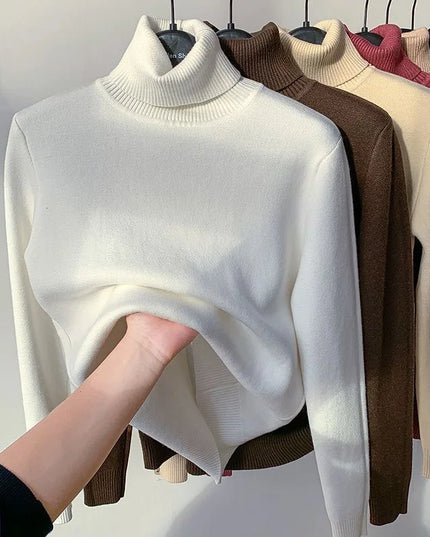 Turtleneck Sweater Knitwear Tops