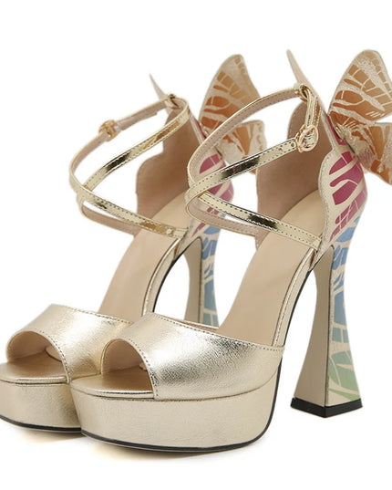 Super High Heels Platform Sandals - VOLDRI