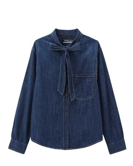 Casual Denim Shirt - VOLDRI