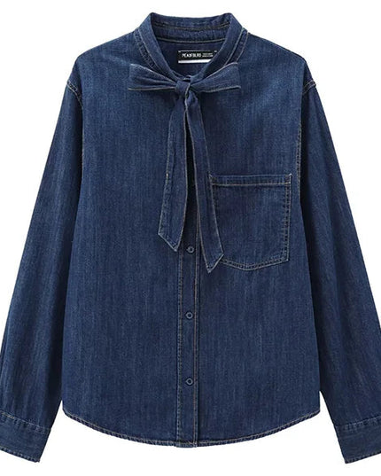 Casual Denim Shirt - VOLDRI