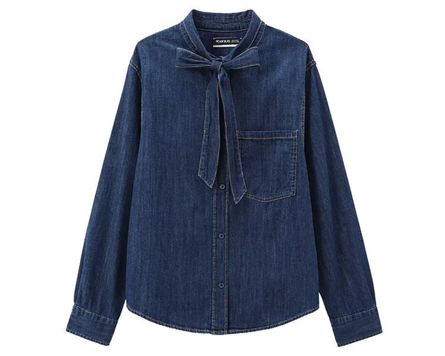 Casual Denim Shirt - VOLDRI