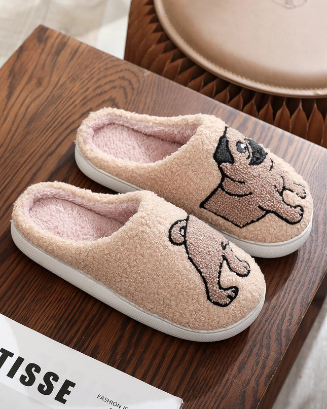 Cozy Furry Cotton  Indoor Slippers