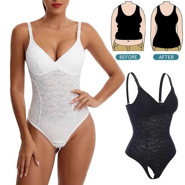 Lace  Bodysuit Shapewear - VOLDRI