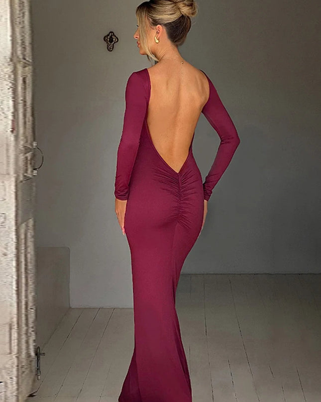 Bodycon Maxi Prom Dress