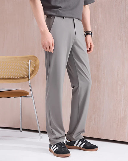 Voldri Lightweight Stretch Trousers - Cool & Breathable Summer Fit -   | Stylish & Elegant Fashion by Voldri