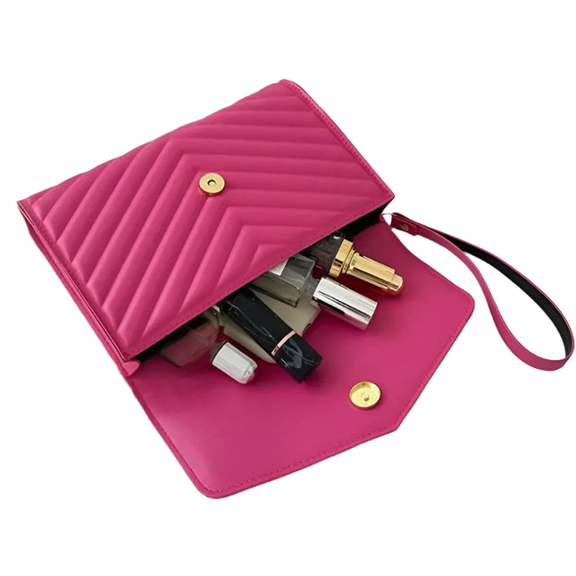 Casual PU Leather Envelope Clutch - VOLDRI