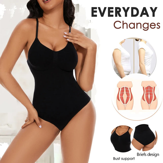 Bodysuit Tummy Control Shapewear - VOLDRI