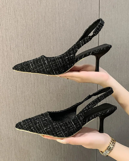 Pointed High Heel Sandals