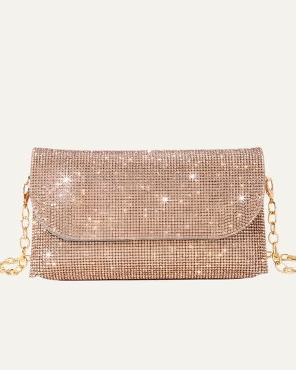 Rhinestone Evening Clutch Handbag - VOLDRI