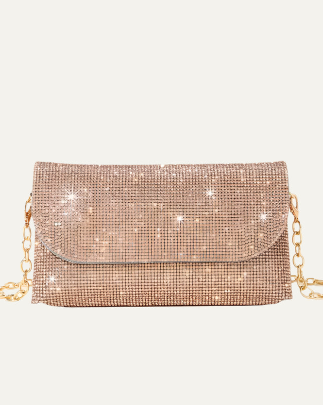 Rhinestone Evening Clutch Handbag - VOLDRI