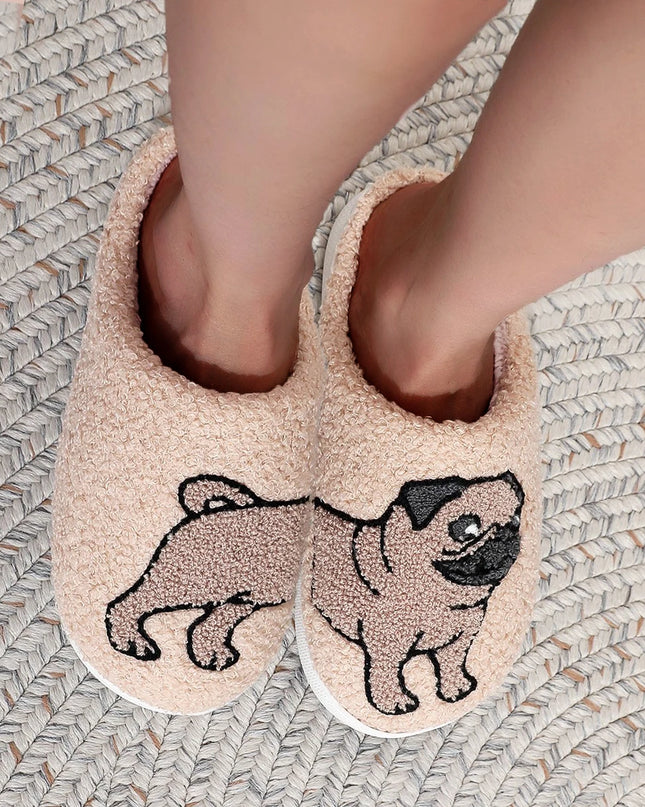 Cozy Furry Cotton  Indoor Slippers