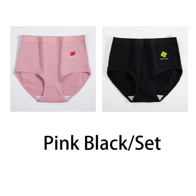 2Pcs/Set  Cotton Underwear Comfort Briefs - VOLDRI