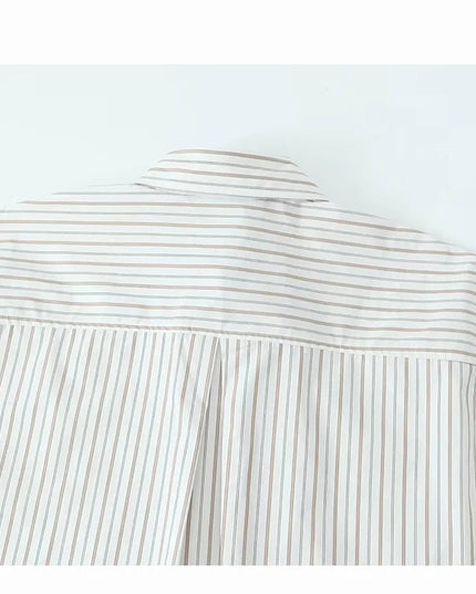 Casual Striped Shirt - VOLDRI