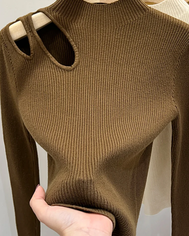 Sexy Hollow Out n Sweaters Tops - VOLDRI