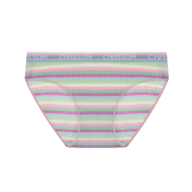 Rainbow Striped Lingerie Underwear - VOLDRI