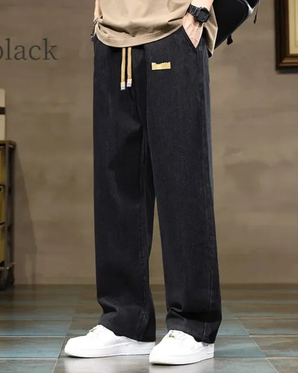 Voldri Men’s Baggy Jeans - Casual Loose Fit Straight Pants -   | Stylish & Elegant Fashion by Voldri