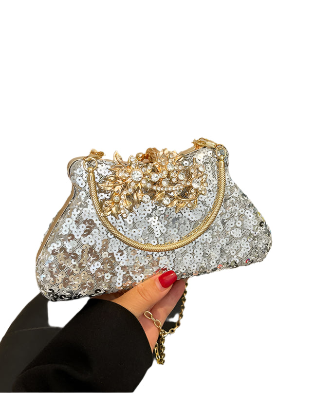 Luxury Rhinestones Glitter Dinner Bag - VOLDRI