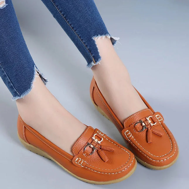 Slip On Loafer Ballet  Shoes