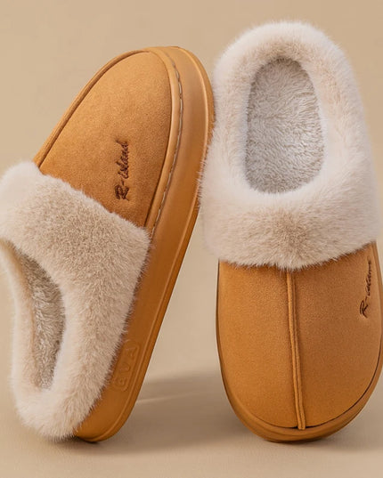 Fluffy Slippers  Non-slip Slides