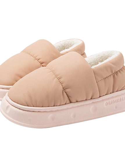 Men Waterproof Cotton Slippers