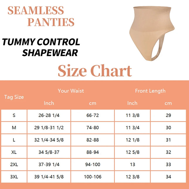 Tummy Control Thong Shapewear - VOLDRI