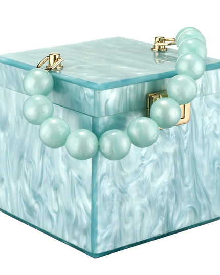 Luxury Acrylic Small Box Handbag - VOLDRI