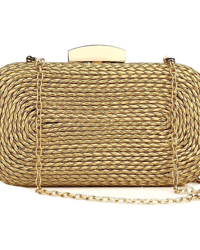 Gold Evening Bags - VOLDRI