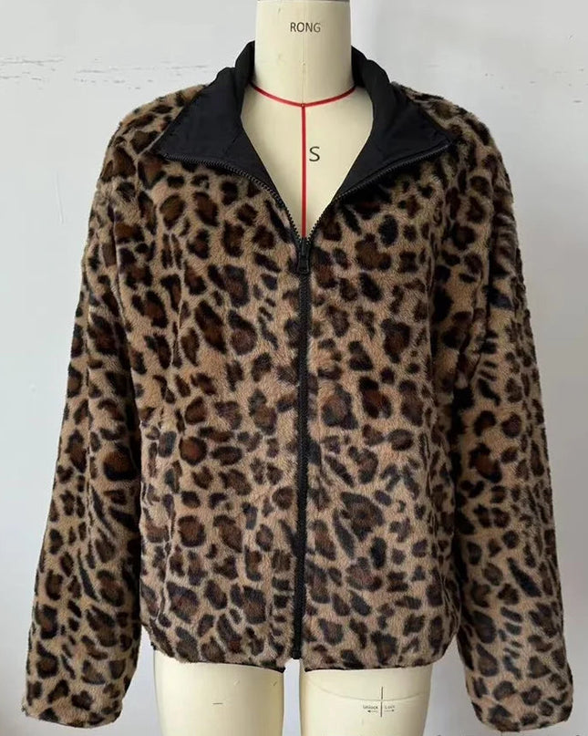 Casual Leopard Jackets - VOLDRI