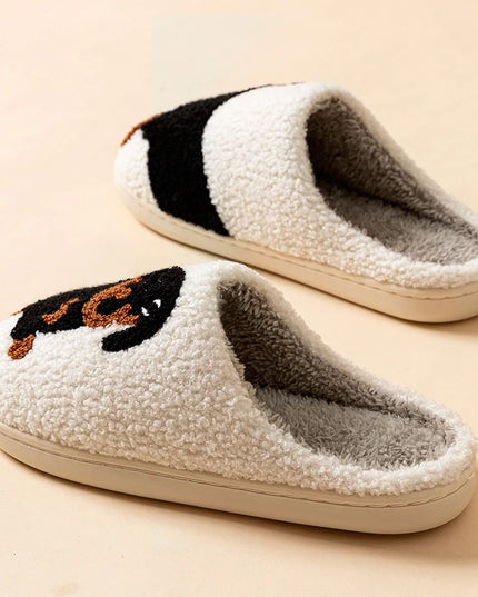 Cartoon Dachshund  Cotton Shoes