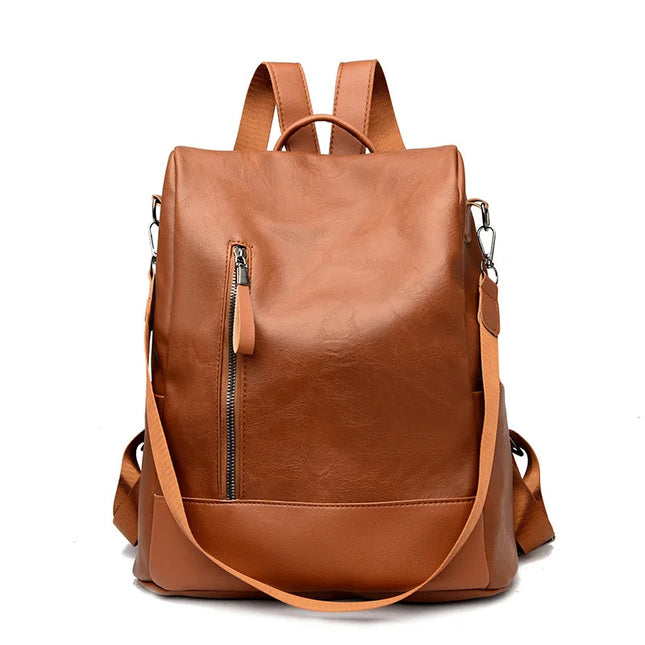 Leather Backpack - VOLDRI