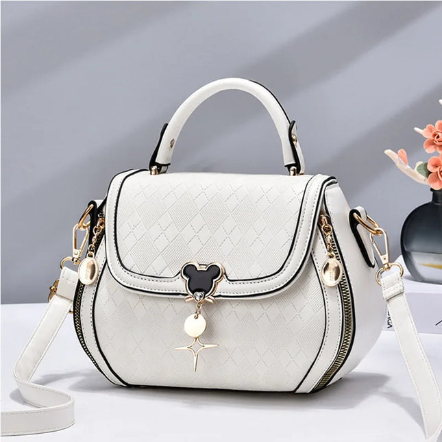 Tote Shoulder Leather Handbag