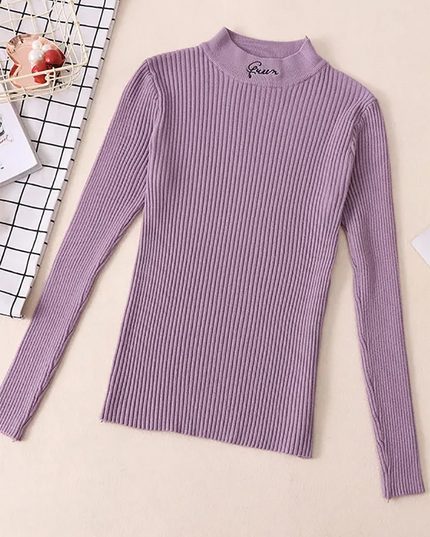 Thick High Elasticity Knitted Sweater - VOLDRI