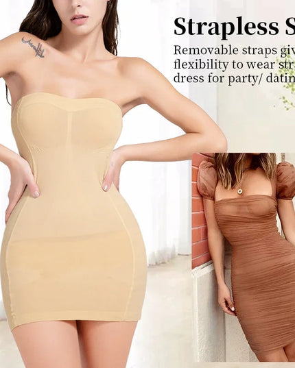 Strapless Dress Slips Shapewear - VOLDRI